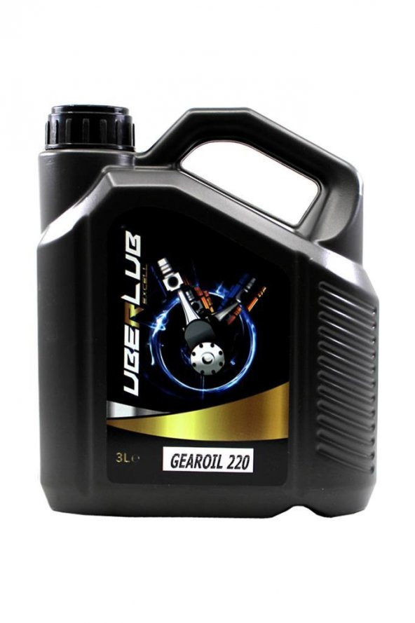 Uberlub Excell Gear Oil 220 3 Lt Asansör Dişli Yağı - 3