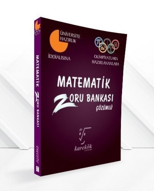 YKS Matematik Çözümlü Zoru Bankası Karekök Yayınları
