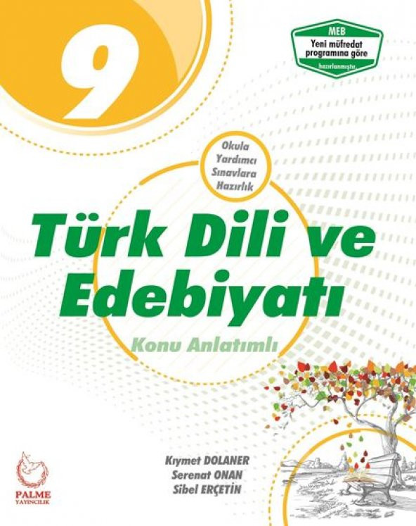 9.Sınıf Türk Dili ve Edebiyatı Konu Anlatımlı Palme Yayınları