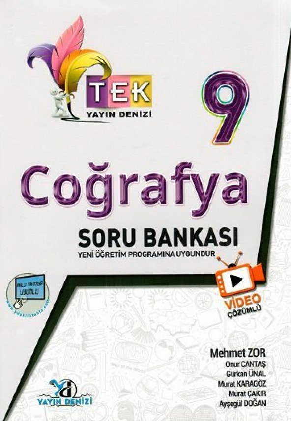 9. Sınıf TEK Coğrafya Soru Bankası Yayın Denizi Yayınları