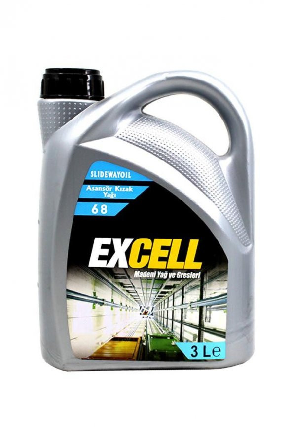 Uberlub Excell Slidewayoil 68 3 Lt Asansör Kızak Yağı - Resim 3
