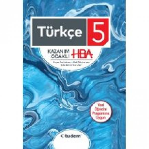 5.Sınıf Türkçe Kazanım Odaklı HBA Tudem Yayınları