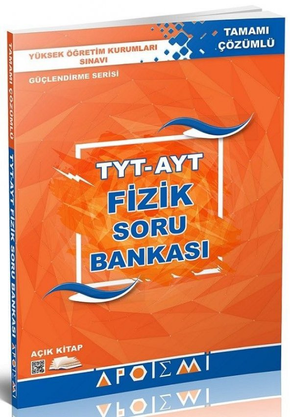 TYT AYT Fizik Tamamı Çözümlü Soru Bankası Apotemi Yayınları