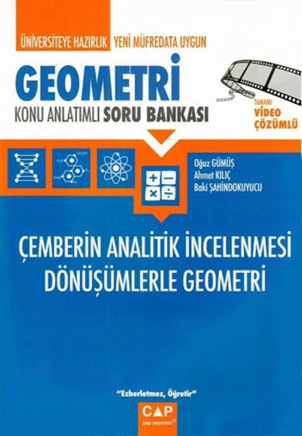 Çemberin Analitik İncelenmesi Dönüşümlerle Geometri Çap Yayınları