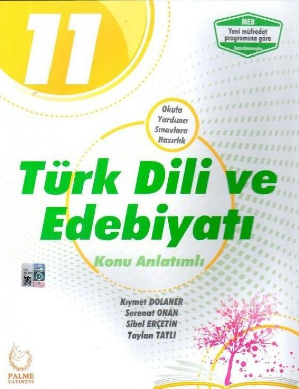 11. Sınıf Türk Dili ve Edebiyatı Konu Anlatımlı Palme Yayıncılık