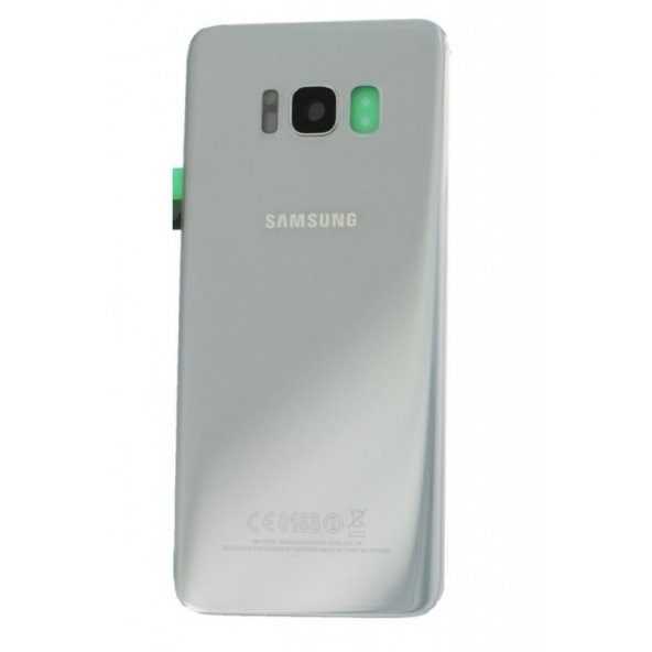 Samsung Galaxy S8 G9500 Arka Pil Kapak Silver