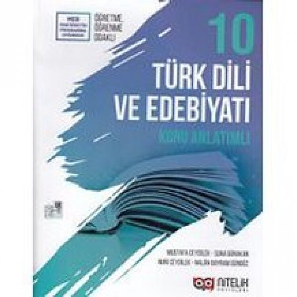 10. Sınıf Türk Dili ve Edebiyatı Konu Anlatımlı Nitelik Yayınları