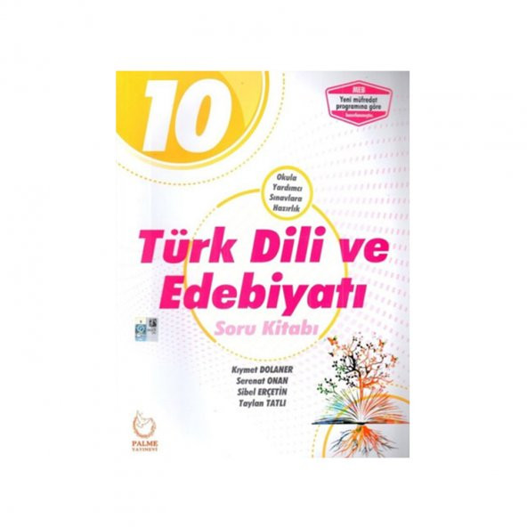 10. Sınıf Türk Dili ve Edebiyatı Soru Kitabı Palme Yayıncılık