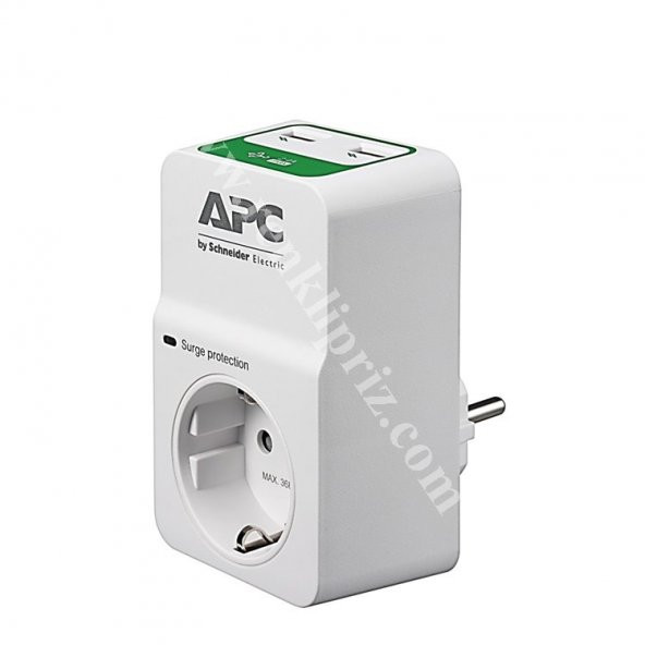 Schneider Usb Li Tekli Akım Korumalı Priz Pm1wu2-Gr - 1