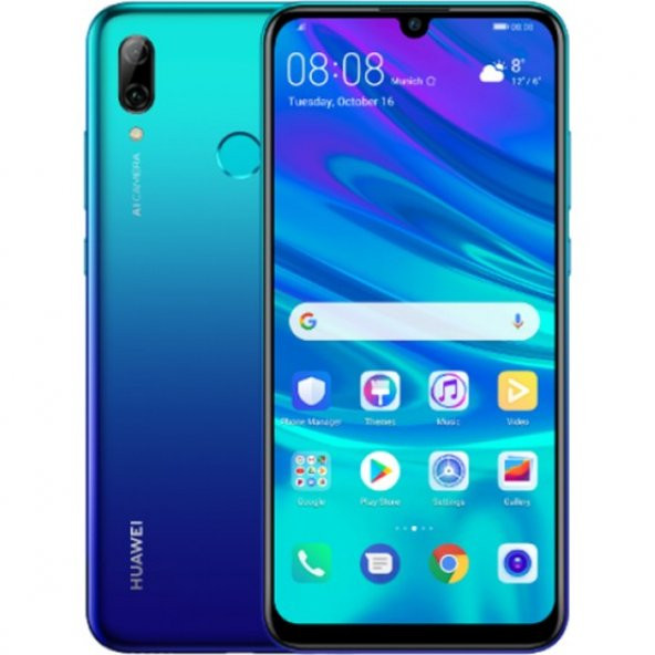 Huawei P Smart 2019 64 GB Aurora Blue (Huawei Turkiye Garantili)