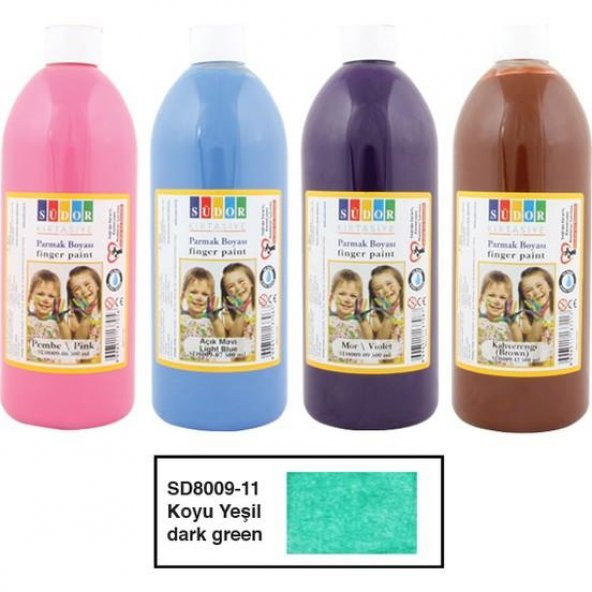 SUDOR PARMAK BOYASI 500ML KOYU YESIL (8009-11) - 2