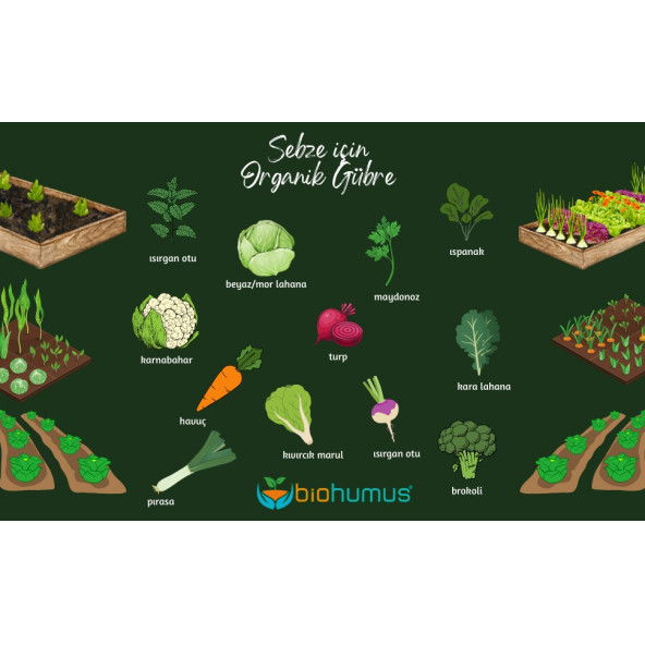 Biohumus Organik Gübre 5 Litre - 5