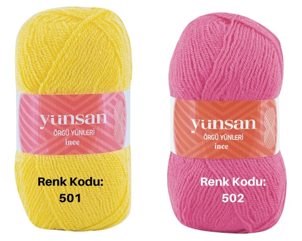 Yünsan Örgü Yünü, İnce El Örgü İplik 100 Olefin Örgü İpliği - 2