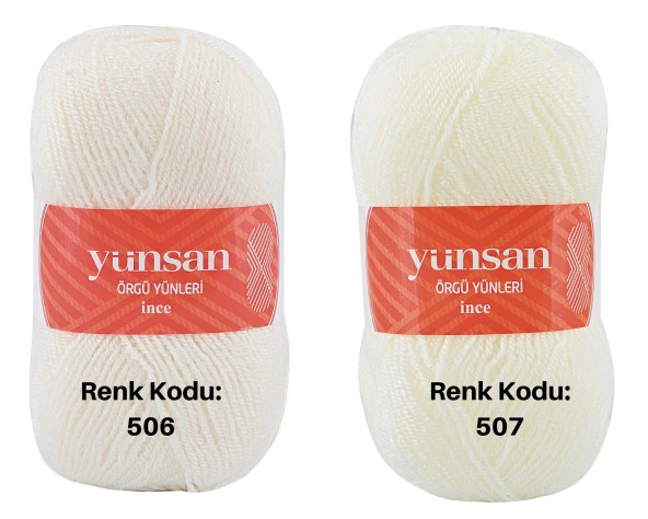 Yünsan Örgü Yünü, İnce El Örgü İplik 100 Olefin Örgü İpliği - 4