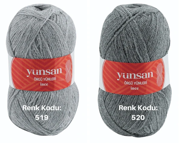 Yünsan Örgü Yünü, İnce El Örgü İplik 100 Olefin Örgü İpliği - 8