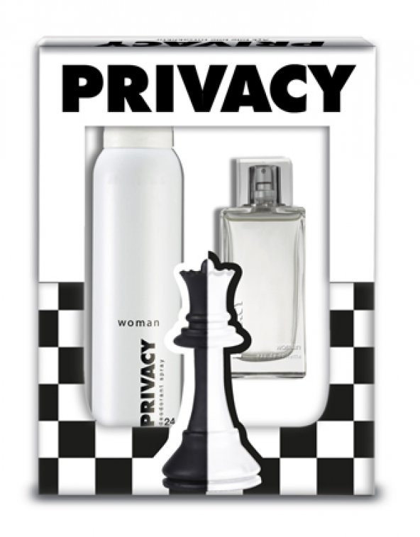 Privacy Women KadınParfüm EDT 100 ml+150 ml Deodorant Set