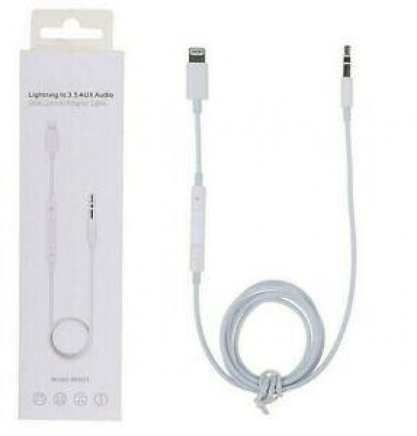 iPhone Kulaklık Dönüştürücü Lightning 3.5mm Jack Araç Aux Ses Jak - 10
