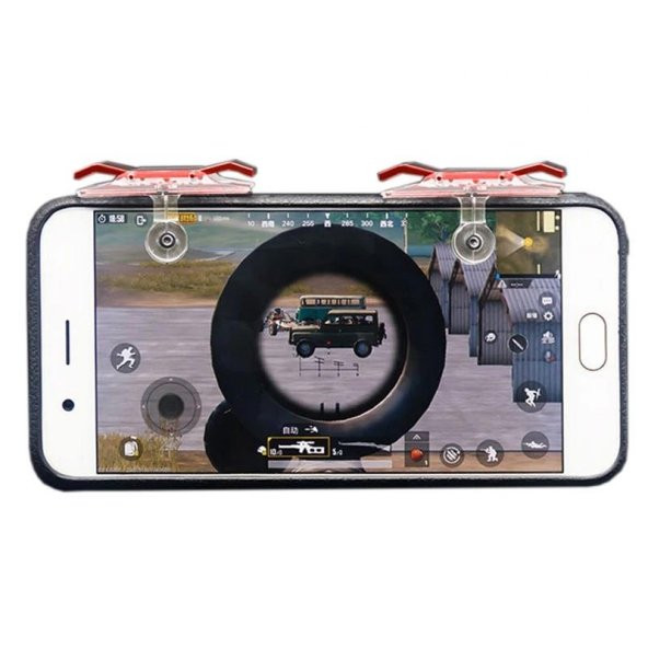 PubG Tetik Tuşu + Gamepad Konsol Joystick Ateş Tetik Tuşu Düğme - 5