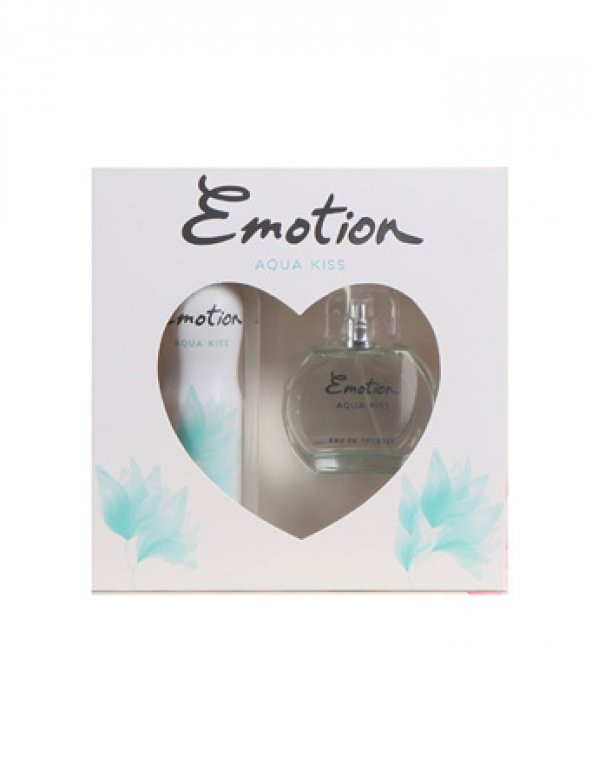 Emotion Aqua Kiss Parfüm 50 ml & Deodorant 150 ml Kofre Set