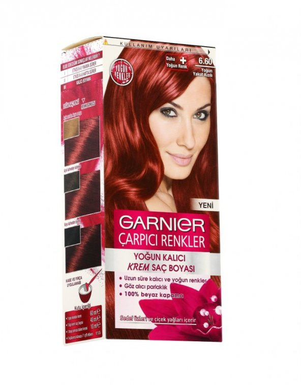 Garnier Color Naturals Çarpıcı Renkler 6,60 Yoğun Yakut Kızıl