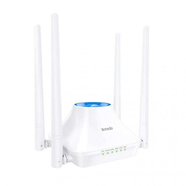 TENDA F6 4 PORT WiFi-N 300Mbps ROUTER 4 ANTEN F6