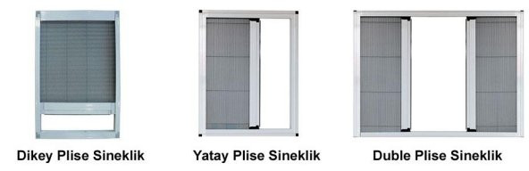 PİLELİ SİNEKLİK  PENCERE SİNEKLİK PLİSE SİNEKLİK - 2