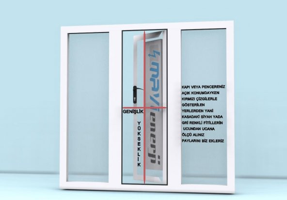 PİLELİ SİNEKLİK  PENCERE SİNEKLİK PLİSE SİNEKLİK - 6