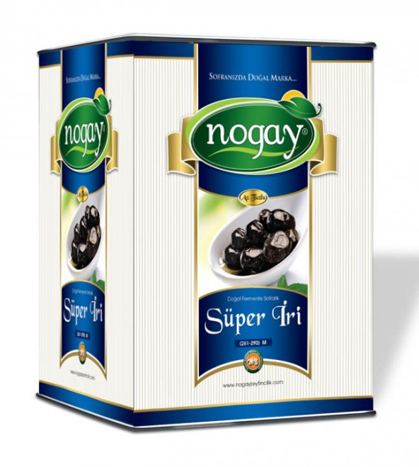 NOGAY SÜPER İRİ ZEYTİN 4000 GR