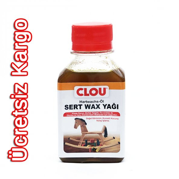 CLOU WAXLI SERT AHŞAP YAĞI 100 ML - RENKSİZ