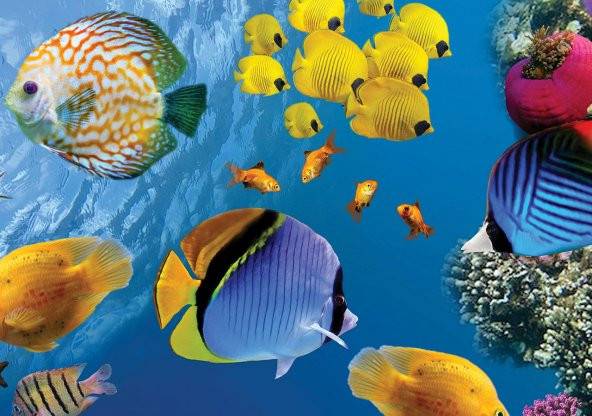 Ks Games Animal Planet 100 Parça Underwater - Sualtı