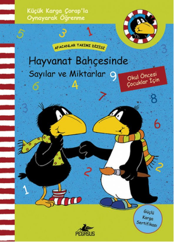 Küçük Karga Çorapla Hayvanat Bahçesinde : Sayılar ve Miktarlar