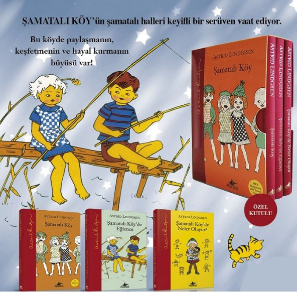 Şamatalı Köy Serisi Kutulu Özel Set  (Ciltli 3 Kitap) - 2