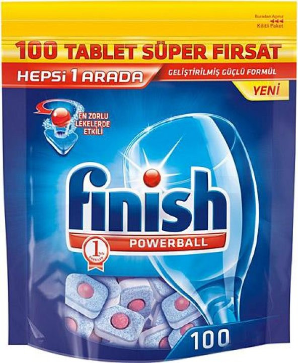 Finish Tablet Hepsi Bir Arada 100lü