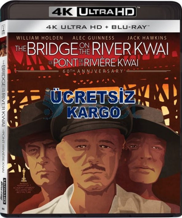 Bridge On The River Kwai - Kwai Köprüsü 4K UHD+Blu-Ray 2 Diskli
