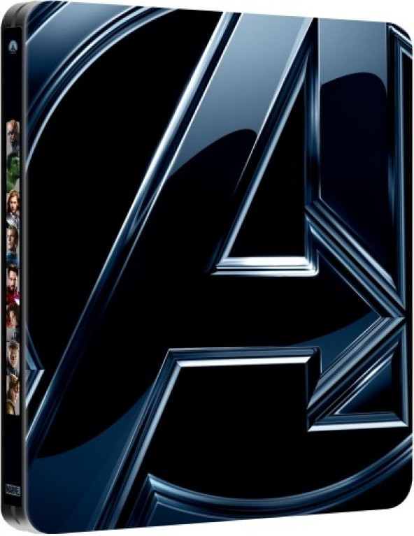 Avengers - Yenilmezler 3D Blu-Ray (Steel Book - Metal Kutu)