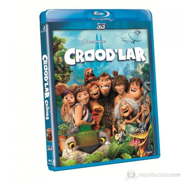 Croods - Croodlar 3D Blu-Ray