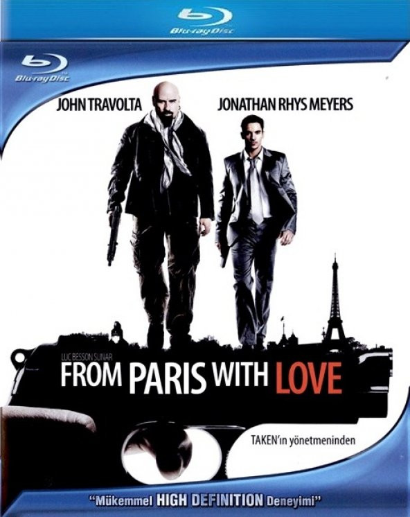 From Paris With Love - Paristen Sevgilerle Blu-Ray