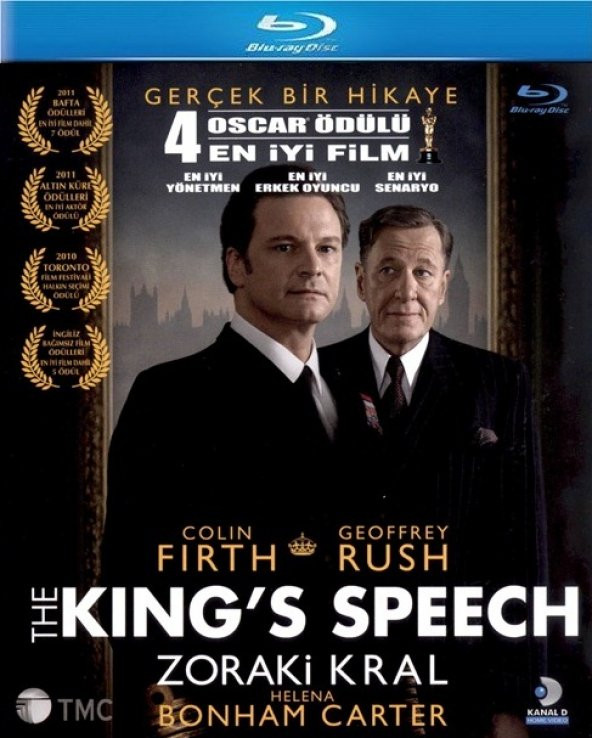 The King Speech - Zoraki Kral Blu-Ray