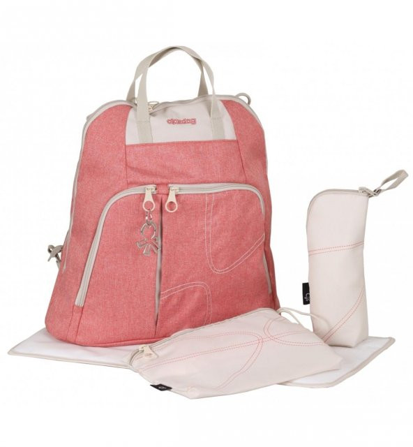 Okiedog Urban Trek Toz Pembe Anne Bebek Bakım Çantası 35004 - 1