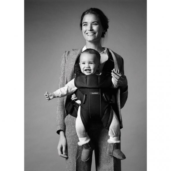BabyBjörn Kanguru One Air 3D Mesh / Black - 2