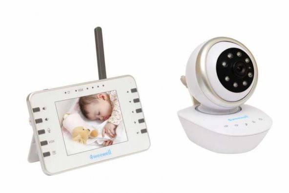 Weewell WMV855 Dijital Bebek İzleme Cihazı Bebek Kamerası