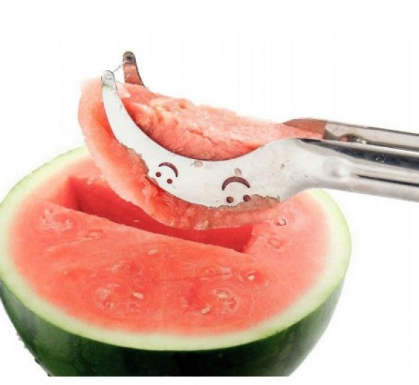Kavun Karpuz Dilimleme Meyve Bıçağı Karpuz Dilimleyici Bıçak - 3
