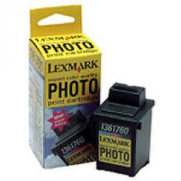 Lexmark 1361760 Orjinal Renkli Foto Kartuş