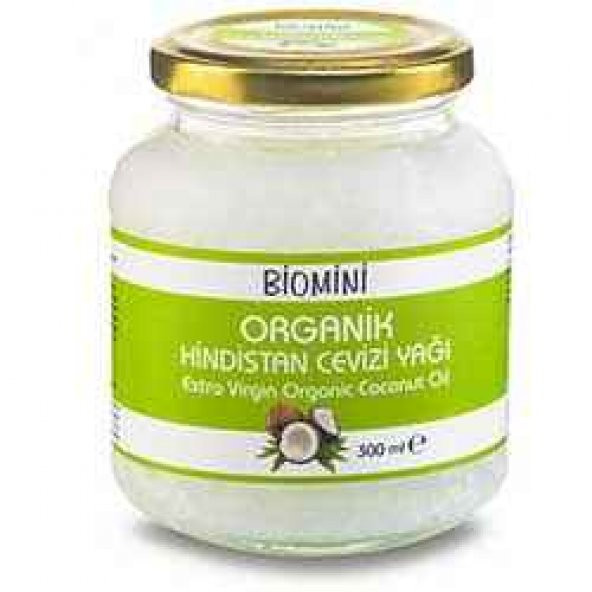 Biomini Organik Hindistan Cevizi Yağı 300ml