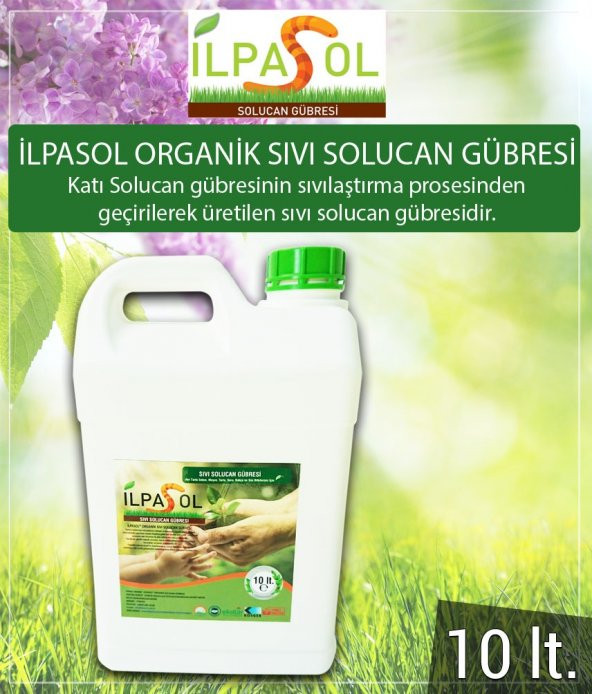 İLPASOL® Sıvı Solucan Gübresi 10Litre
