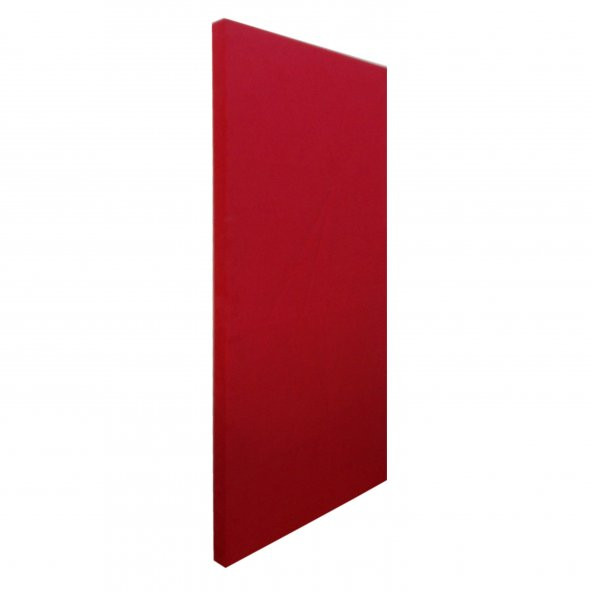 Kumaş Kaplı Akustik Sünger Panel 4 cm Kırmızı 60x120 cm