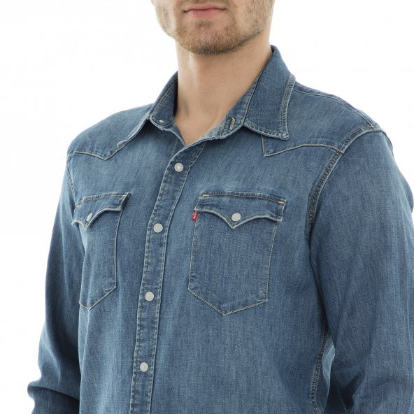 Levis Erkek Kot Gömlek 65816-0300 - 6