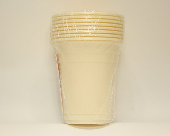 BARDAK PLASTİK AÇIK MAVİ 8Lİ - Resim 2