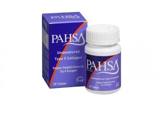 Pahsa Tip II Collagen 30 Tablet.