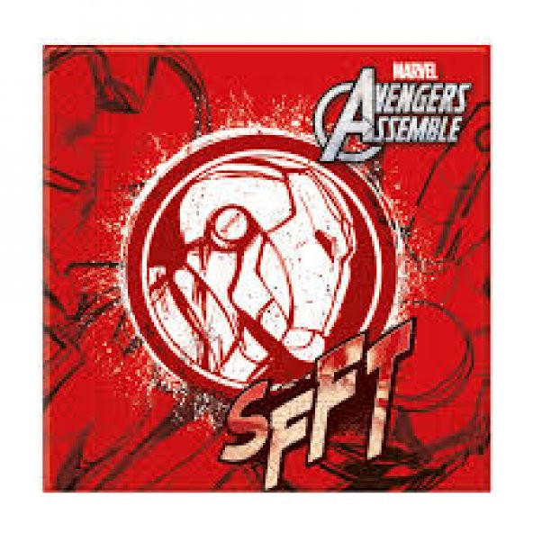 İRON MAN PEÇETE 20Lİ